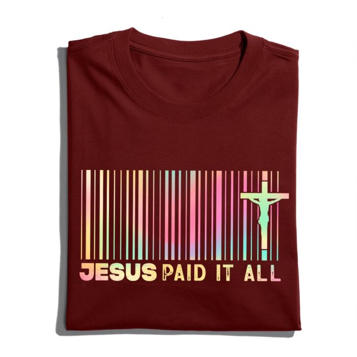 JesusPaidItAllReceiptShirt_InspirationalChristianBarcodeT-Shirt1.jpg